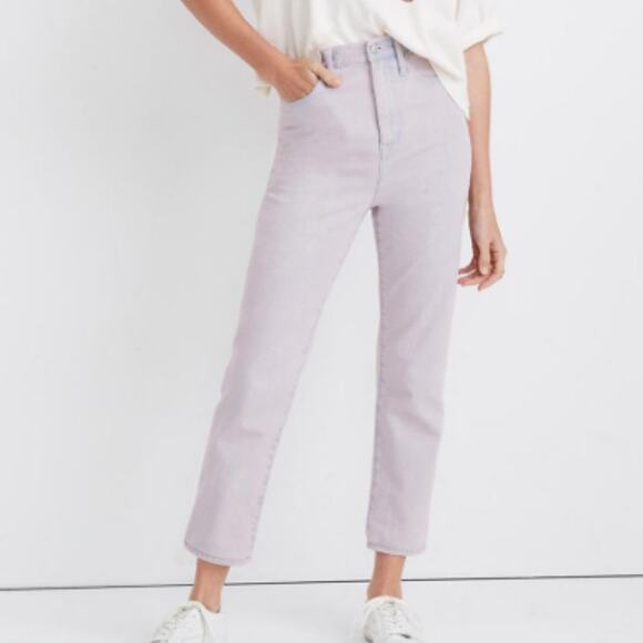 MADEWELL The Mom Jean High Rise Overdyed Edition AJ216 Size 24 - Picture 1 of 8